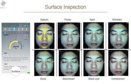 3D Skin Analyzer Machine Professional 3D Three - Dimensional Magic Mirror Skin Analysis Scanner Detector for Salon - Ai - TechWorld