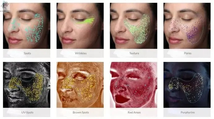 3D Skin Analyzer Machine Professional 3D Three - Dimensional Magic Mirror Skin Analysis Scanner Detector for Salon - Ai - TechWorld