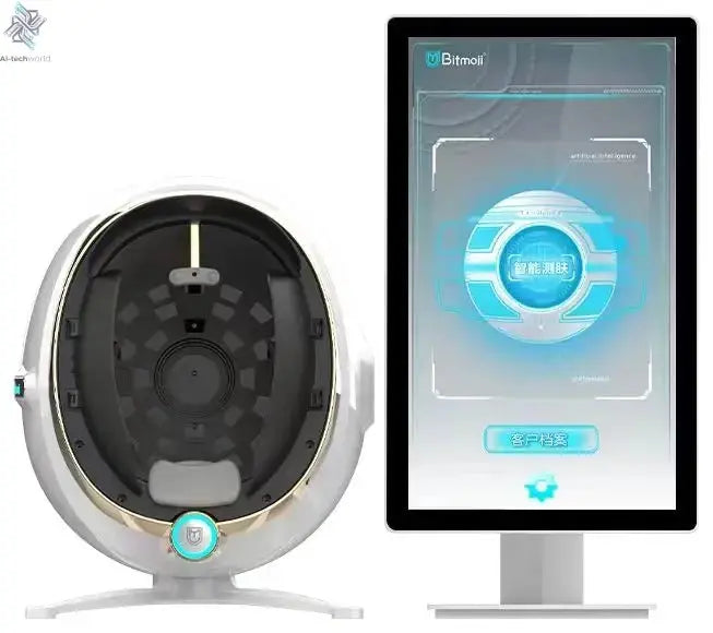 3D Skin Analyzer Machine Professional 3D Three - Dimensional Magic Mirror Skin Analysis Scanner Detector for Salon - Ai - TechWorld