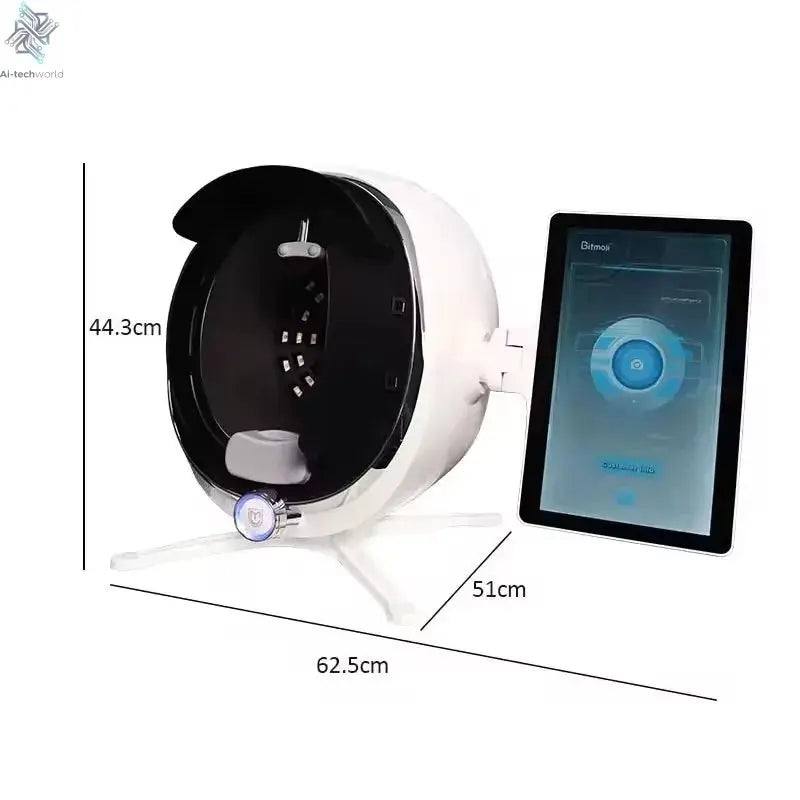 3D Skin Analyzer Machine Professional 3D Three - Dimensional Magic Mirror Skin Analysis Scanner Detector for Salon - Ai - TechWorld