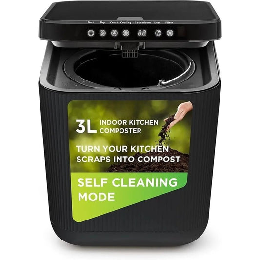 3L Electric Kitchen Composter – Automatic Countertop Compost Bin - Ai - TechWorld