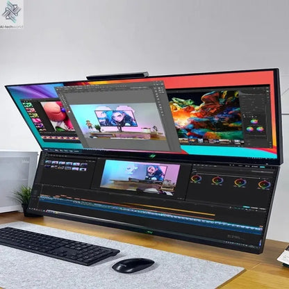 40-Inch 4K monitor dual screen Ai-TechWorld 