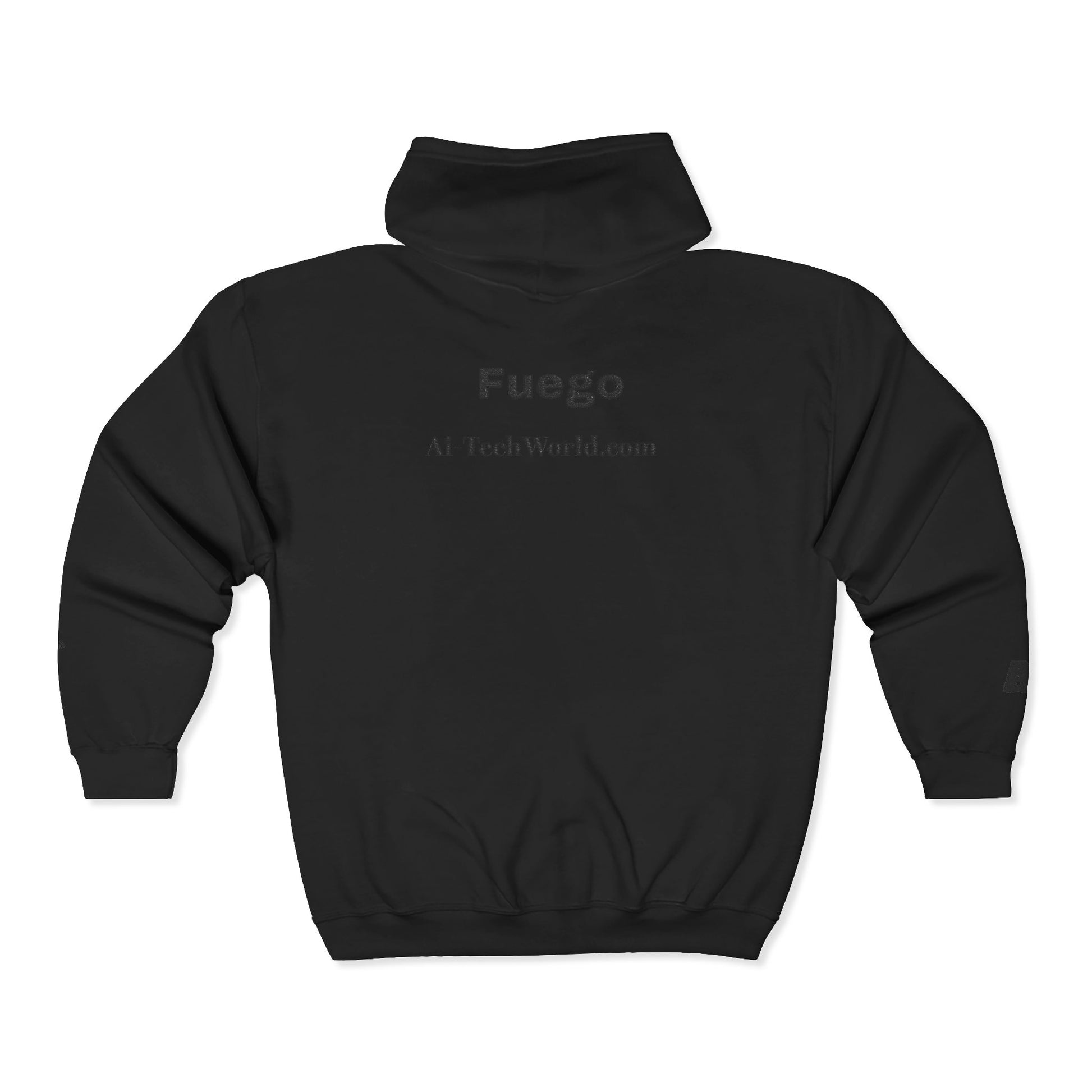 Stylish Graphic Zip Hoodie for Comfort Lovers, Cozy Outwear for All Seasons, Perfect for Gifting, Casual Wear, Art-Inspired Fashion Printify 