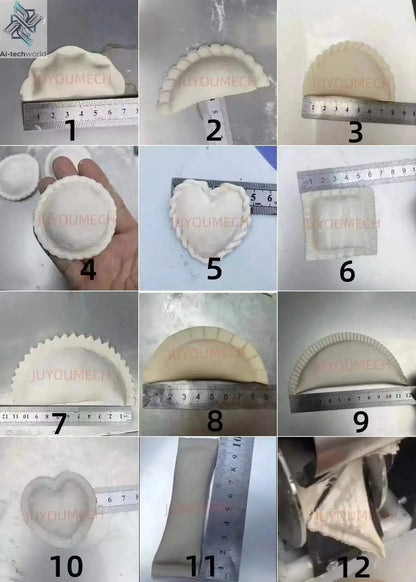 4800pcs/h Automatic Momo Ravioli Folding Large Pie Maquina Para Hacer Somosa Empanada Spring Roll Dumpling Samosa Make Machine Ai-TechWorld 
