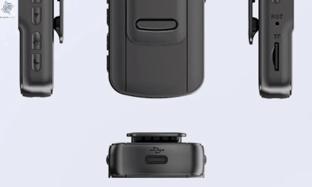 4K 1080P HD Wifi Mini Camera Handheld Back Clip Law Enforcement IR Night Vision Smart Portable Camera Car Recorder Ai-TechWorld 