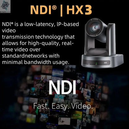 4K 1080P NDI Conference Camera PTZ Video Live Streaming SDI HDMI USB IP POE 10X 20X zoom for Church NetMeeting Broadcast Youtube - Ai - TechWorld
