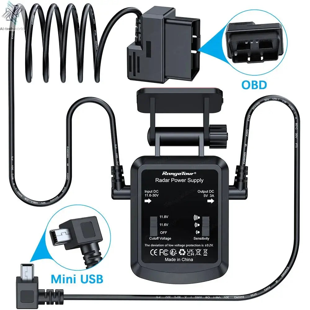 4K 2160P WIFI GPS Logger Dual Lens Car DVR Novatek 96663 Chip Sony image Sensor Night Vision Dual Camera Dash Cam Recorder D30H Ai-TechWorld 