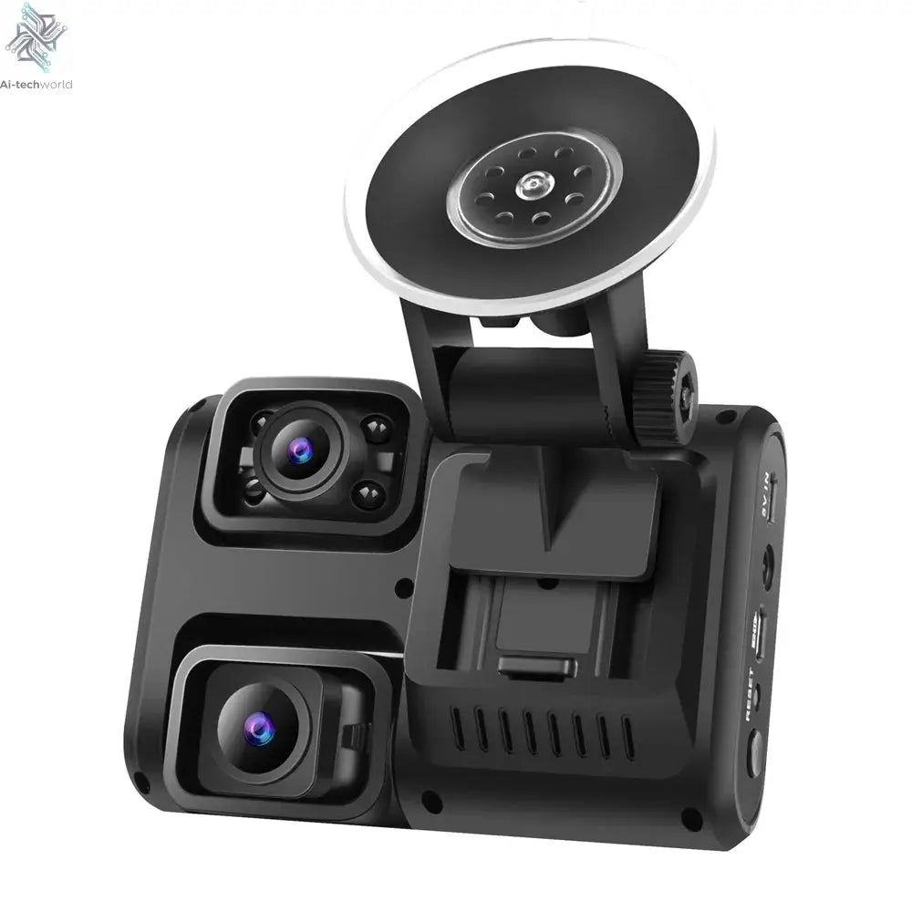 4K 2160P WIFI GPS Logger Dual Lens Car DVR Novatek 96663 Chip Sony image Sensor Night Vision Dual Camera Dash Cam Recorder D30H Ai-TechWorld 