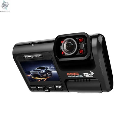 4K 2160P WIFI GPS Logger Dual Lens Car DVR Novatek 96663 Chip Sony image Sensor Night Vision Dual Camera Dash Cam Recorder D30H Ai-TechWorld 