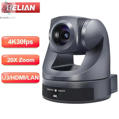 4K Conference Camera with 20X Optical Zoom – AI Auto - Tracking, 1080P/4K30fps - Ai - TechWorld