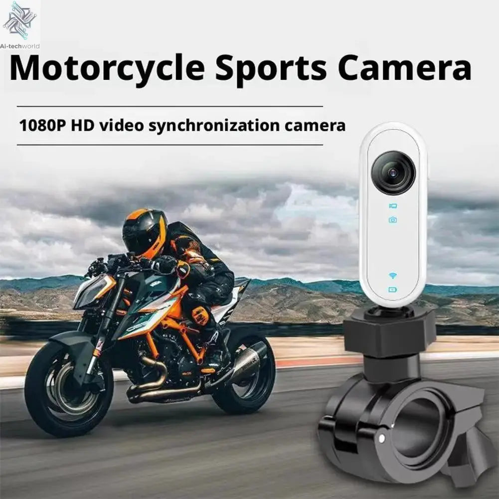 4K Mini Body Camera Portable Wearable Action Camera Hands-Free Waterproof Recording Camcorder For Cycling Motorcycle Vlogging Ai-TechWorld 