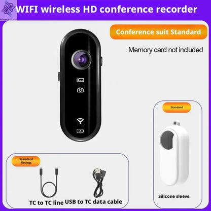 4K Mini Body Camera Portable Wearable Action Camera Hands-Free Waterproof Recording Camcorder For Cycling Motorcycle Vlogging Ai-TechWorld 