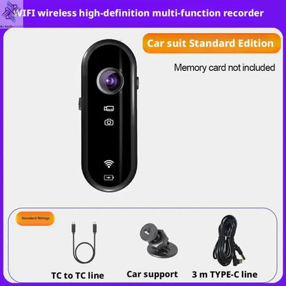 4K Mini Body Camera Portable Wearable Action Camera Hands-Free Waterproof Recording Camcorder For Cycling Motorcycle Vlogging Ai-TechWorld 