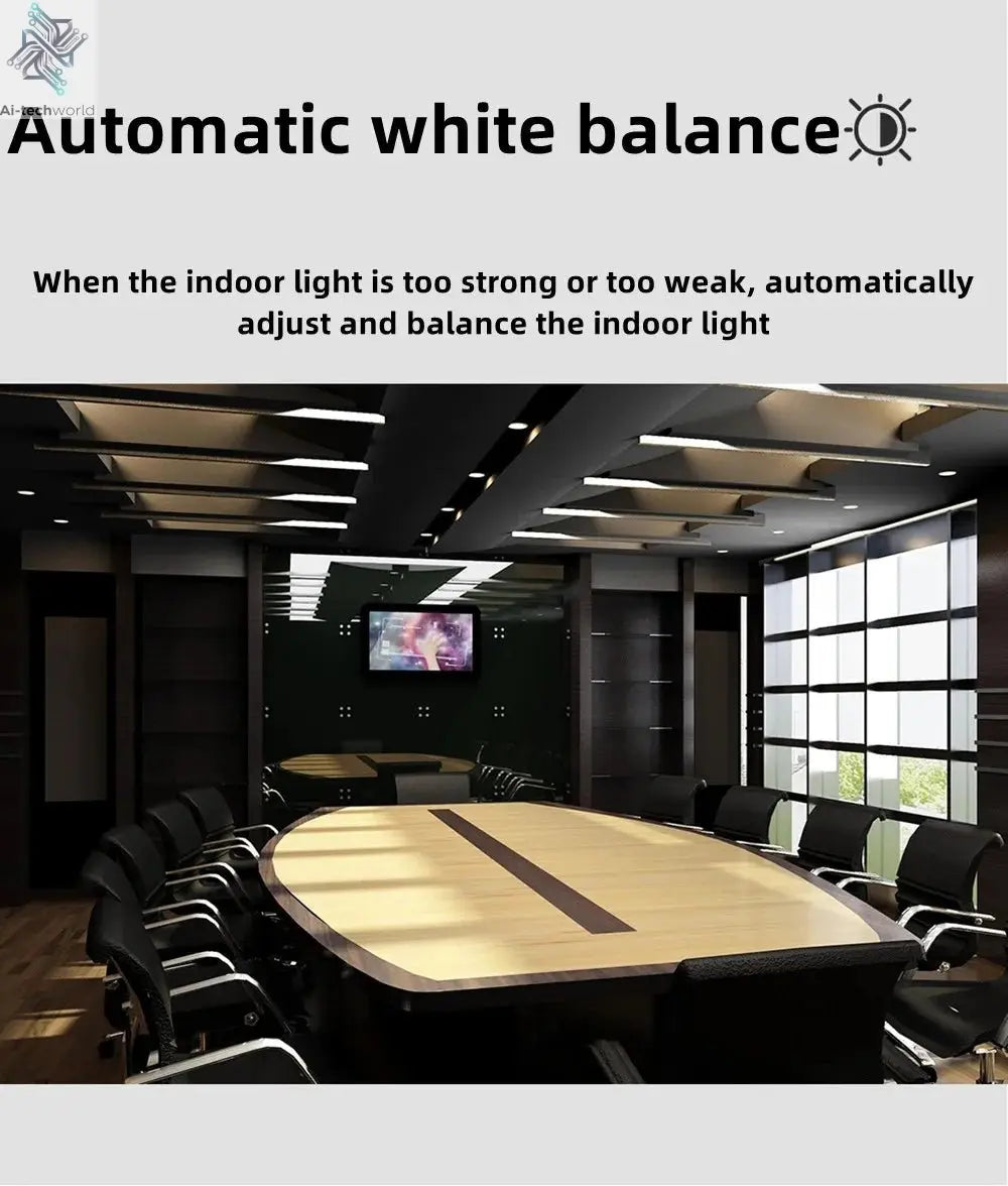 4K 10/20X Conference PTZ Camera LAN POE USB3.0 HDMI for Church Live Streaming Business Meeting Broadcast Youtube - Ai - TechWorld