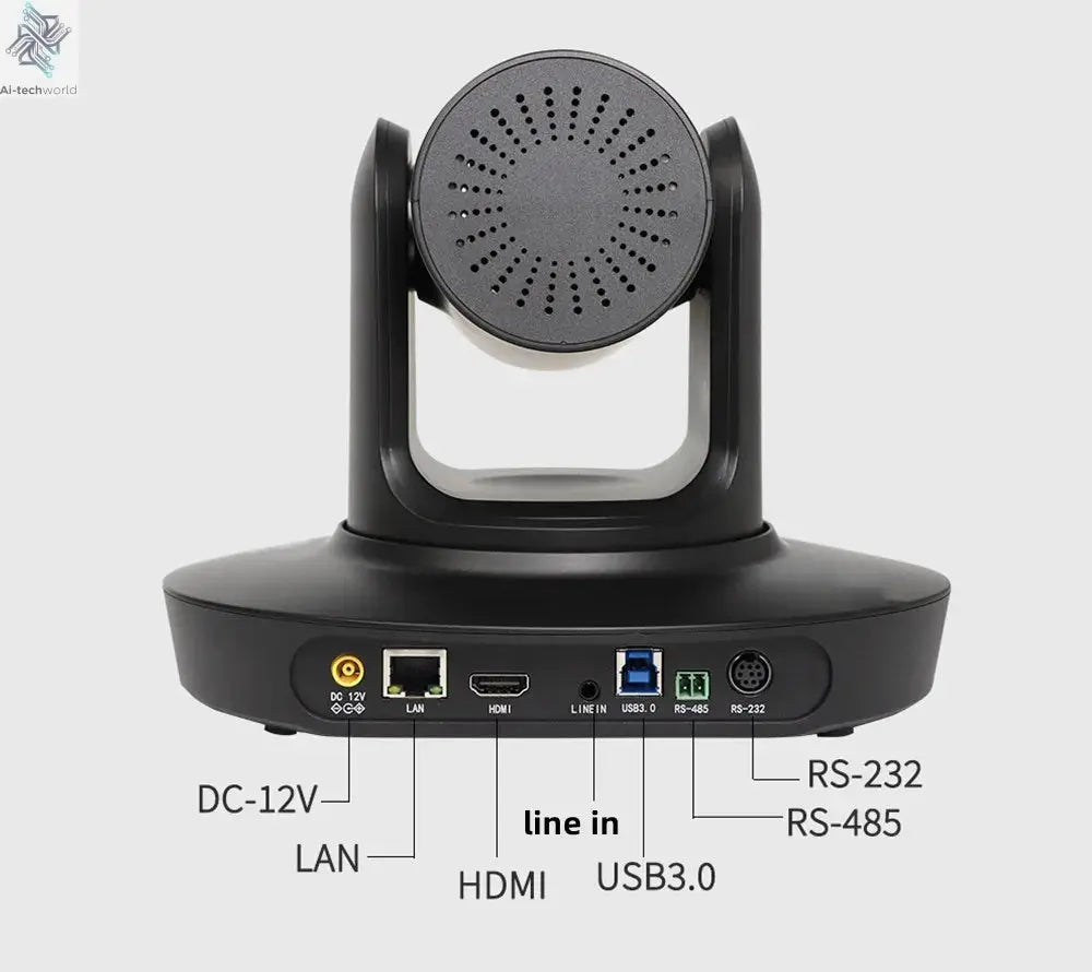 4K 10/20X Conference PTZ Camera LAN POE USB3.0 HDMI for Church Live Streaming Business Meeting Broadcast Youtube - Ai - TechWorld