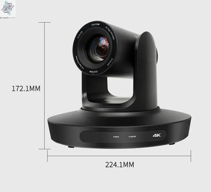 4K 10/20X Conference PTZ Camera LAN POE USB3.0 HDMI for Church Live Streaming Business Meeting Broadcast Youtube - Ai - TechWorld