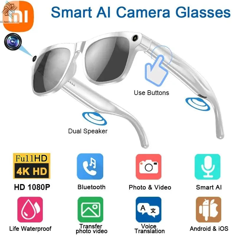 4KHD AI Smart Glasses – Redefining Vision with Intelligence - Ai - TechWorld