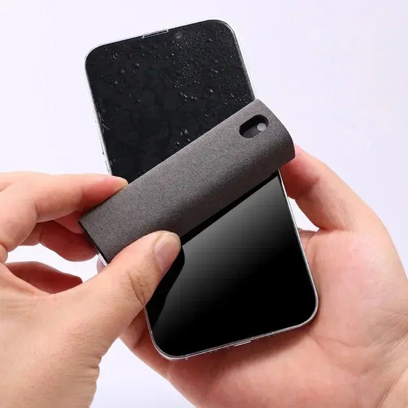4in1 Microfiber Screen Cleaner Spray Bottle for Mobile Phone Ipad Computer Microfiber Polish Cloth Wipe Cleaning Glasses Wipes - Ai - TechWorld