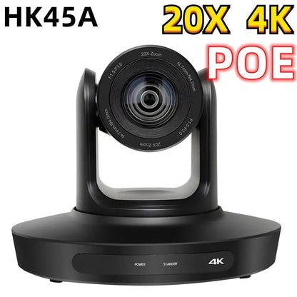4K 10/20X Conference PTZ Camera LAN POE USB3.0 HDMI for Church Live Streaming Business Meeting Broadcast Youtube - Ai - TechWorld