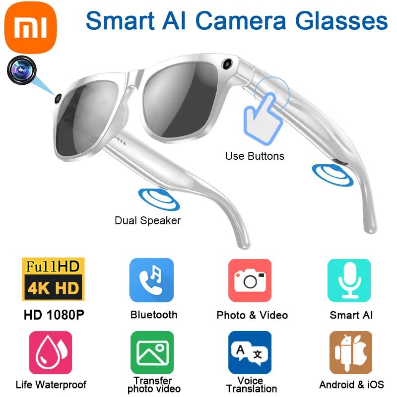 4KHD AI Smart Glasses – Redefining Vision with Intelligence - Ai - TechWorld