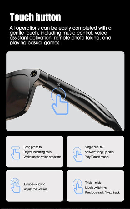 4KHD AI Smart Glasses – Redefining Vision with Intelligence - Ai - TechWorld