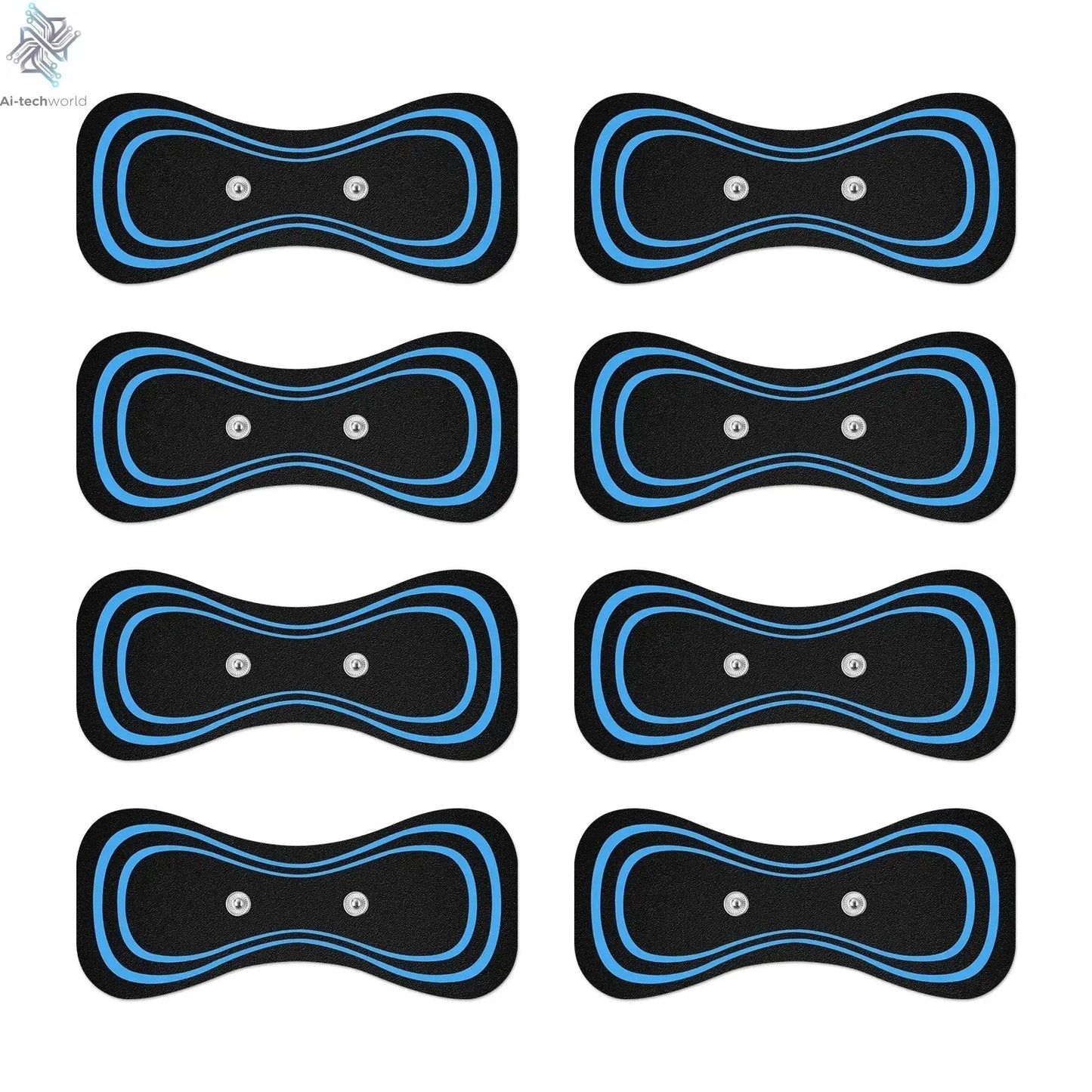 5/10pcs Cervical Massage Pad for Mini Neck Cervical Massage Stimulator Self Adhesive Cervical Massage Patch for Neck massager - Ai - TechWorld