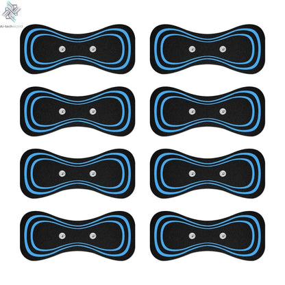 5/10pcs Cervical Massage Pad for Mini Neck Cervical Massage Stimulator Self Adhesive Cervical Massage Patch for Neck massager - Ai - TechWorld