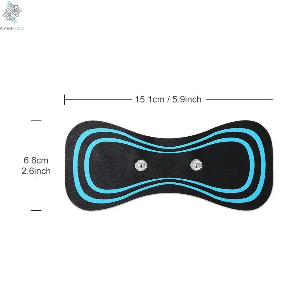 5/10pcs Cervical Massage Pad for Mini Neck Cervical Massage Stimulator Self Adhesive Cervical Massage Patch for Neck massager - Ai - TechWorld