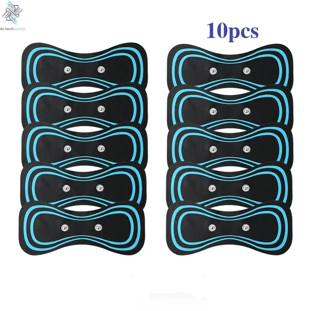 5/10pcs Cervical Massage Pad for Mini Neck Cervical Massage Stimulator Self Adhesive Cervical Massage Patch for Neck massager - Ai - TechWorld