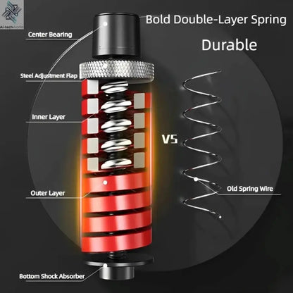 5-165Kg Adjustable Heavy Hand Grip Exercise Strengthener Gripper Finger Expander Arm Wrist Forearm Trainers Fitness Steel Spring - Ai-TechWorld