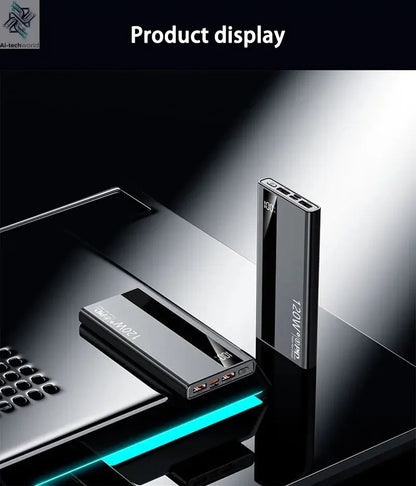500000mAh 120W Super Fast Charging High Capacity Power Bank External Battery Portable Battery Charger For iPhone Samsung Xiaomi Ai-TechWorld 