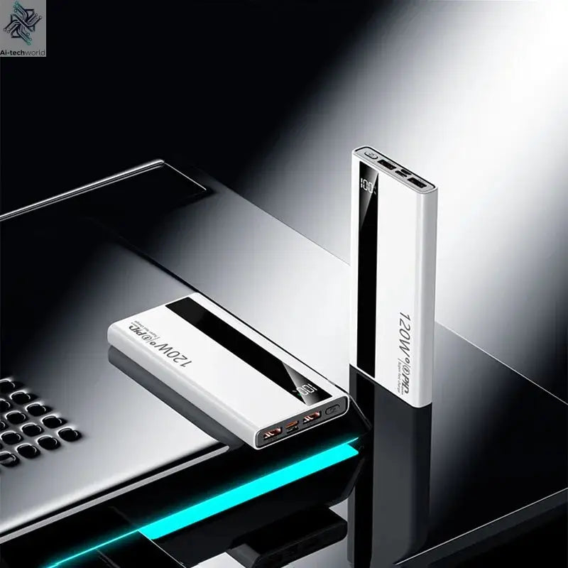 500000mAh 120W Super Fast Charging High Capacity Power Bank External Battery Portable Battery Charger For iPhone Samsung Xiaomi Ai-TechWorld 