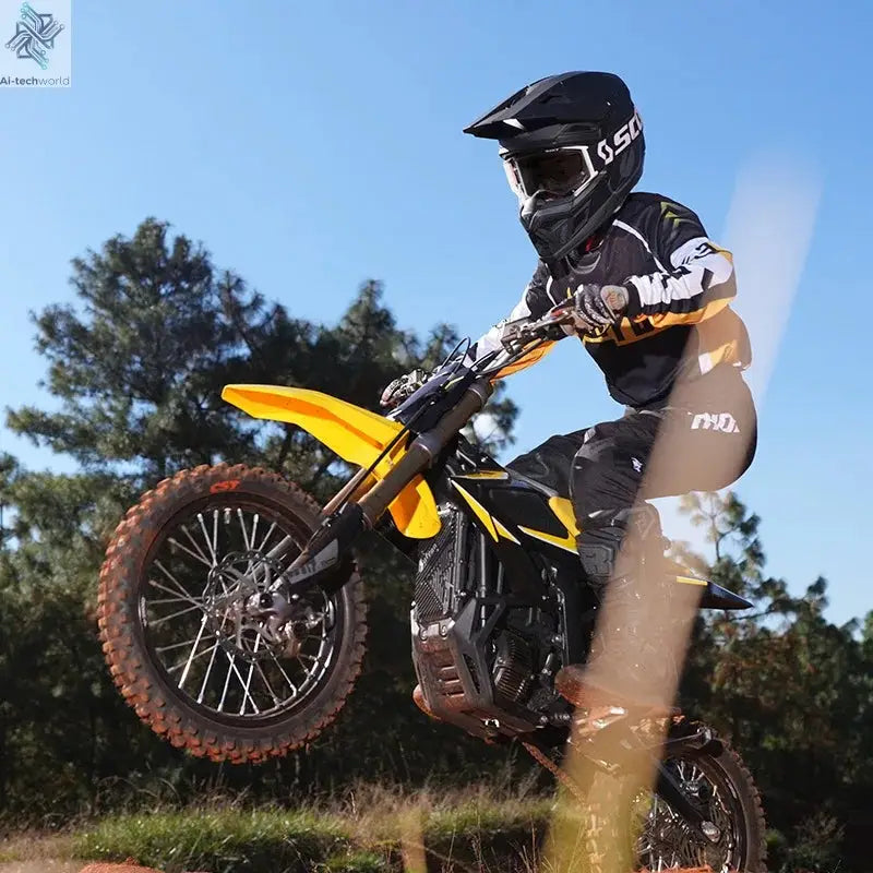 5000W 55km/h 50.4V 25Ah Powerful Lithium Battery 65KGs Max Load Factory for Young Adult Racing Electric Motorcycle Motocross Ai-TechWorld 