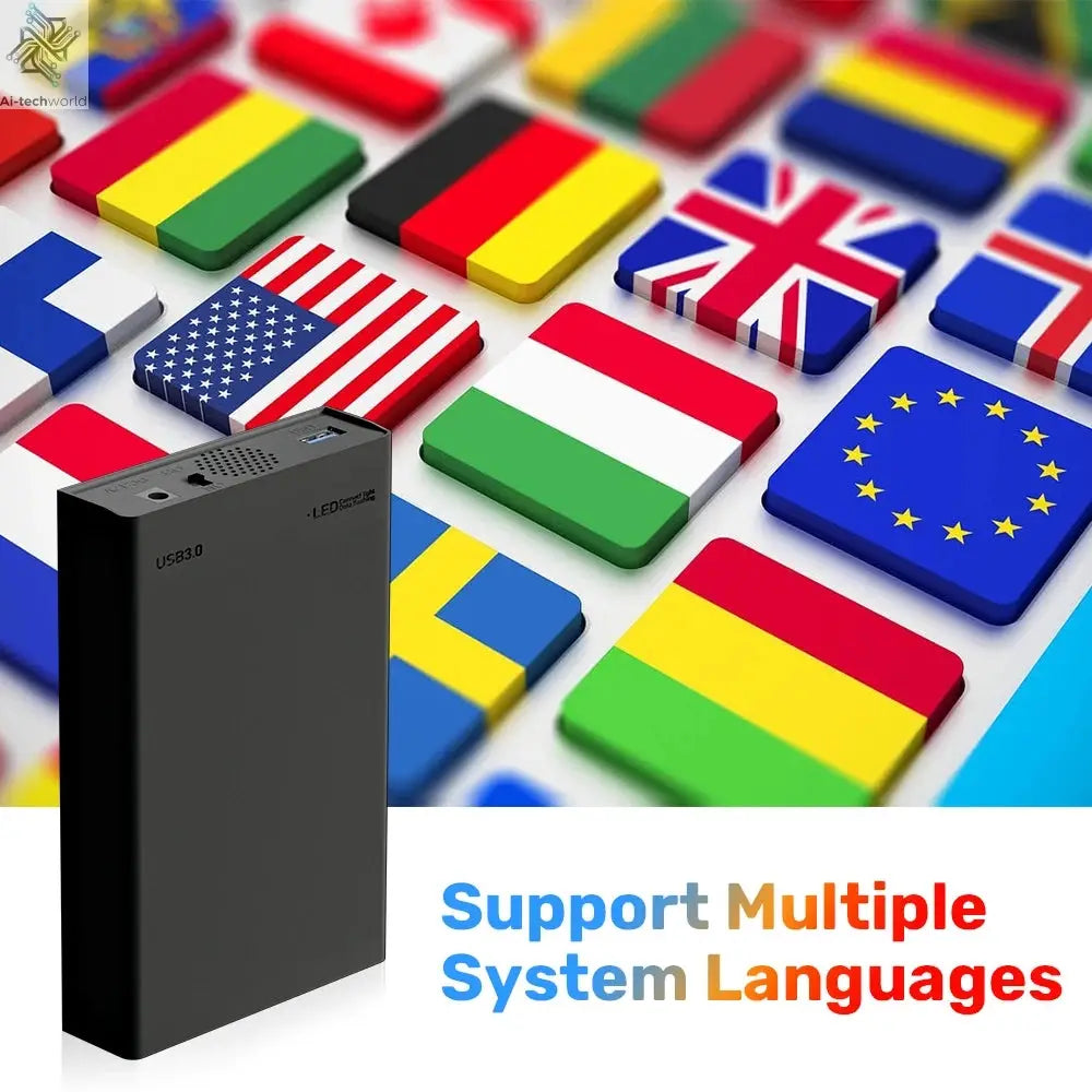 500GB Gaming HDD Retrobat & Launchbox & Playnite OS Retro Video Game Console for PS3/Switch/XBOX/PS2/Wii/WiiU with 38200+ Games Ai-TechWorld 