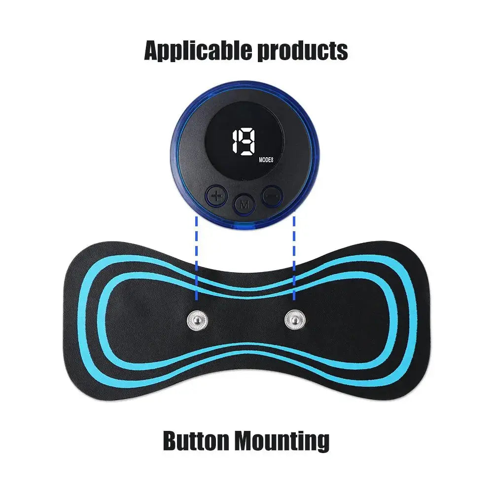 5/10pcs Cervical Massage Pad for Mini Neck Cervical Massage Stimulator Self Adhesive Cervical Massage Patch for Neck massager - Ai - TechWorld