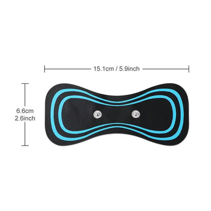 5/10pcs Cervical Massage Pad for Mini Neck Cervical Massage Stimulator Self Adhesive Cervical Massage Patch for Neck massager - Ai - TechWorld