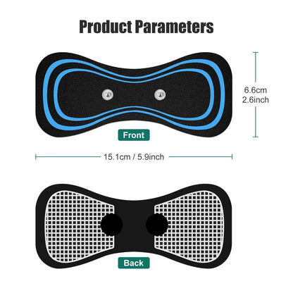 5/10pcs Cervical Massage Pad for Mini Neck Cervical Massage Stimulator Self Adhesive Cervical Massage Patch for Neck massager - Ai - TechWorld