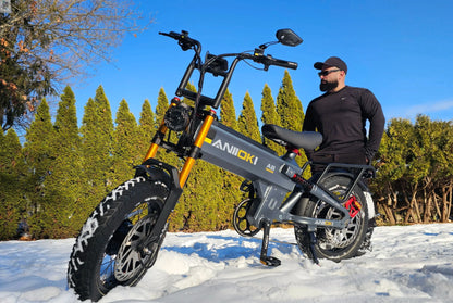 5400W Dual Motor Electric Bike 52V 70Ah 47mph Electric Bicycle ANIIOKI A8 Pro Max AWD Fat Tires 20"*4" E Bike Adult Ebike Ai-TechWorld 