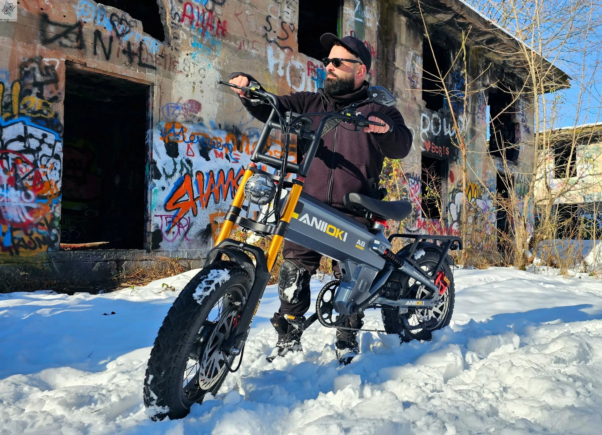 5400W Dual Motor Electric Bike 52V 70Ah 47mph Electric Bicycle ANIIOKI A8 Pro Max AWD Fat Tires 20"*4" E Bike Adult Ebike Ai-TechWorld 