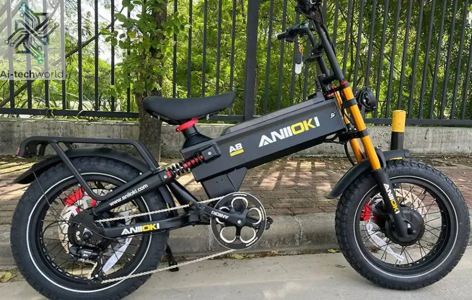 5400W Dual Motor Electric Bike 52V 70Ah 47mph Electric Bicycle ANIIOKI A8 Pro Max AWD Fat Tires 20"*4" E Bike Adult Ebike Ai-TechWorld 