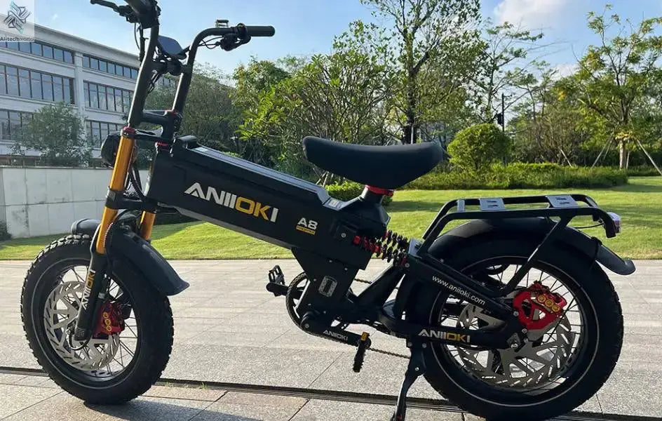 5400W Dual Motor Electric Bike 52V 70Ah 47mph Electric Bicycle ANIIOKI A8 Pro Max AWD Fat Tires 20"*4" E Bike Adult Ebike Ai-TechWorld 