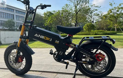5400W Dual Motor Electric Bike 52V 70Ah 47mph Electric Bicycle ANIIOKI A8 Pro Max AWD Fat Tires 20"*4" E Bike Adult Ebike Ai-TechWorld 