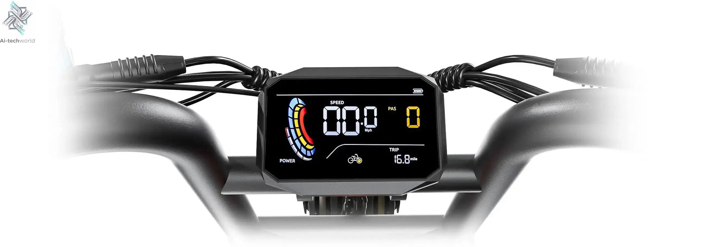 5400W Dual Motor Electric Bike 52V 70Ah 47mph Electric Bicycle ANIIOKI A8 Pro Max AWD Fat Tires 20"*4" E Bike Adult Ebike Ai-TechWorld 