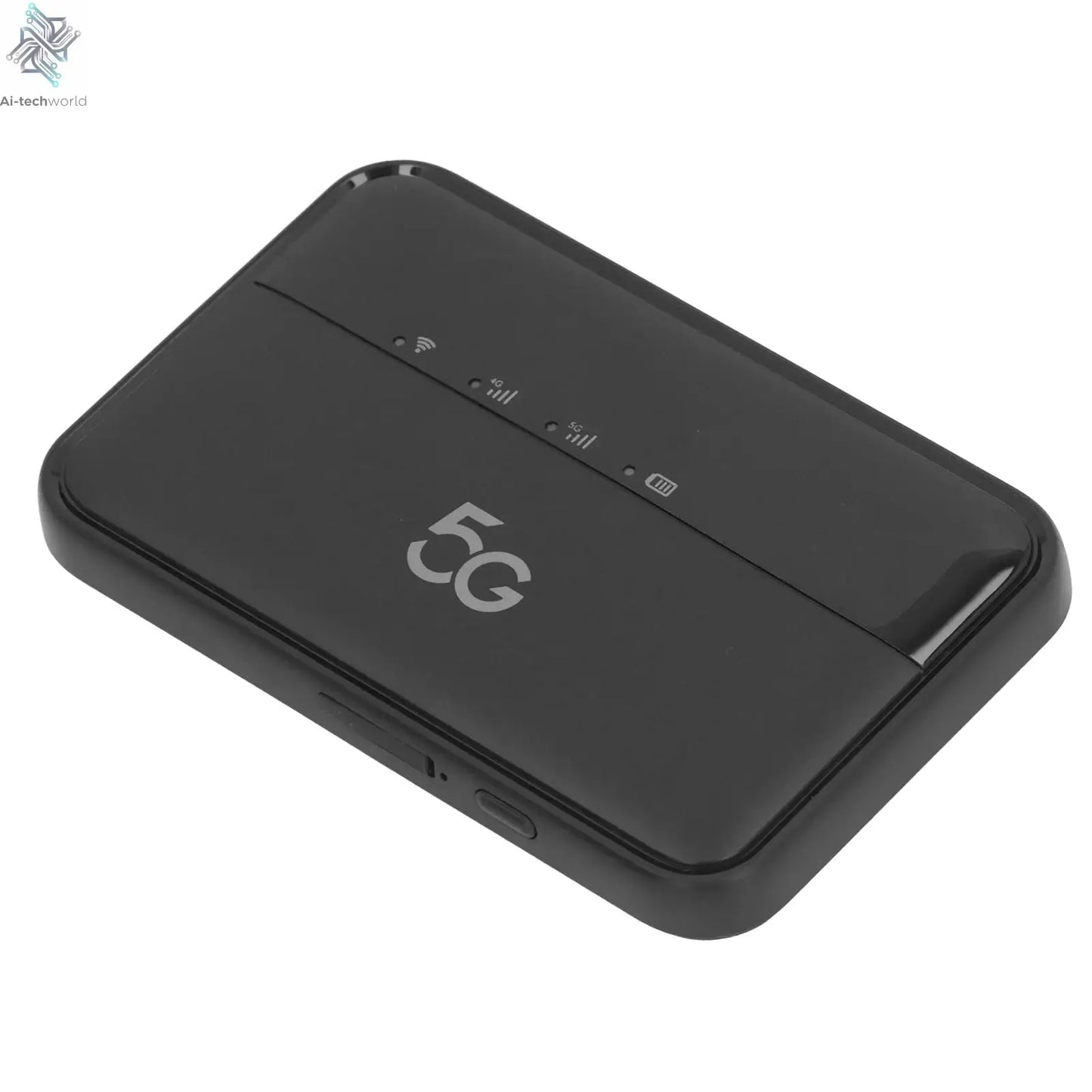 5G WiFi Mobile Hotspot Router for Travel Support 16 Devices 10000mAh 5G Portable WiFi6 Mobile Hotspot with Nano SIM Card Slot Ai-TechWorld 
