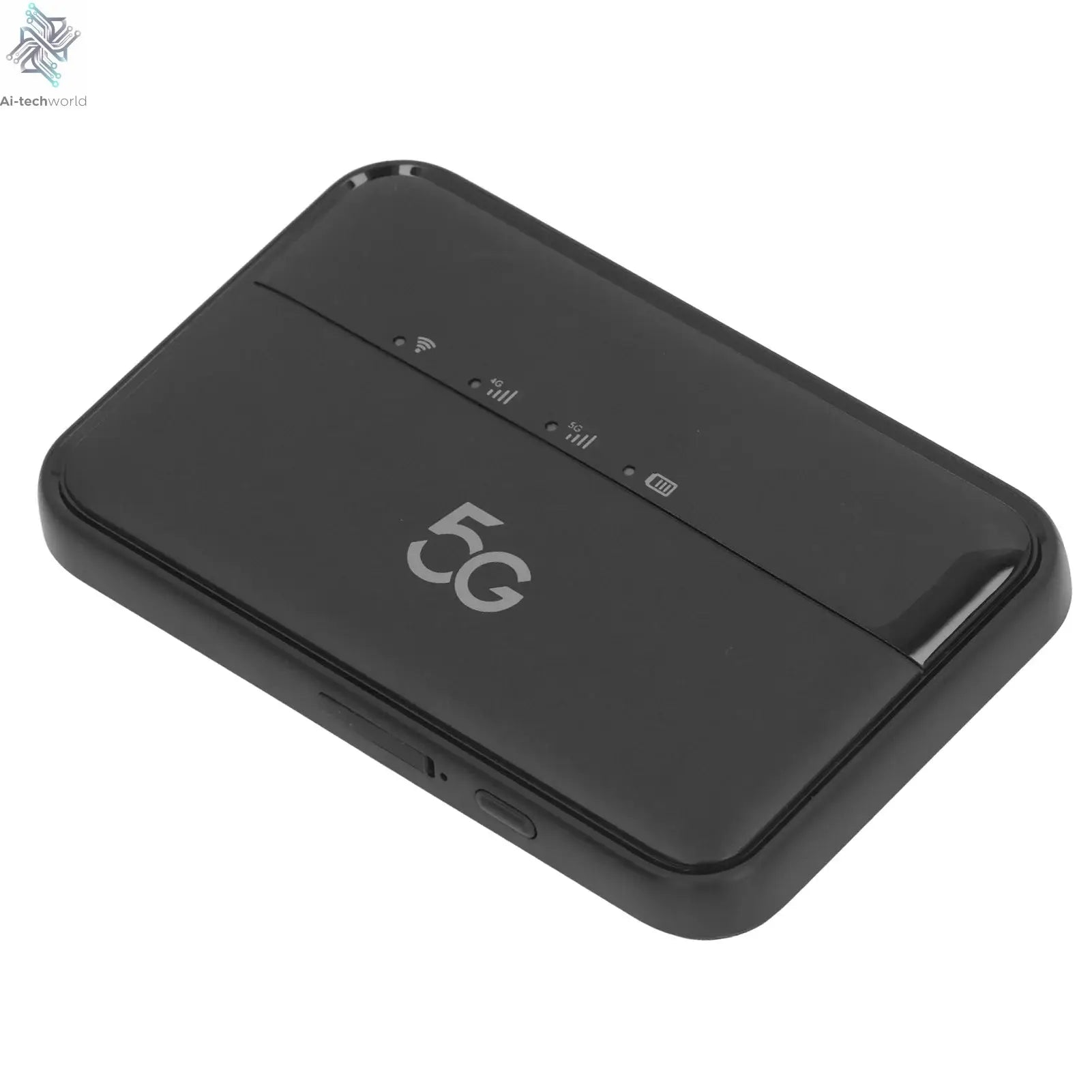5G WiFi Mobile Hotspot Router for Travel Support 16 Devices 10000mAh 5G Portable WiFi6 Mobile Hotspot with Nano SIM Card Slot Ai-TechWorld 