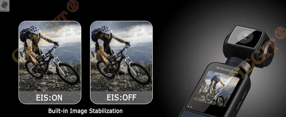 5K 4K WIFI Pocket Camcorder 1.3" Screen 270° Rotatable Mini sports Action Camera Anti-shake Cams EIS Portable Security Recorder Ai-TechWorld 