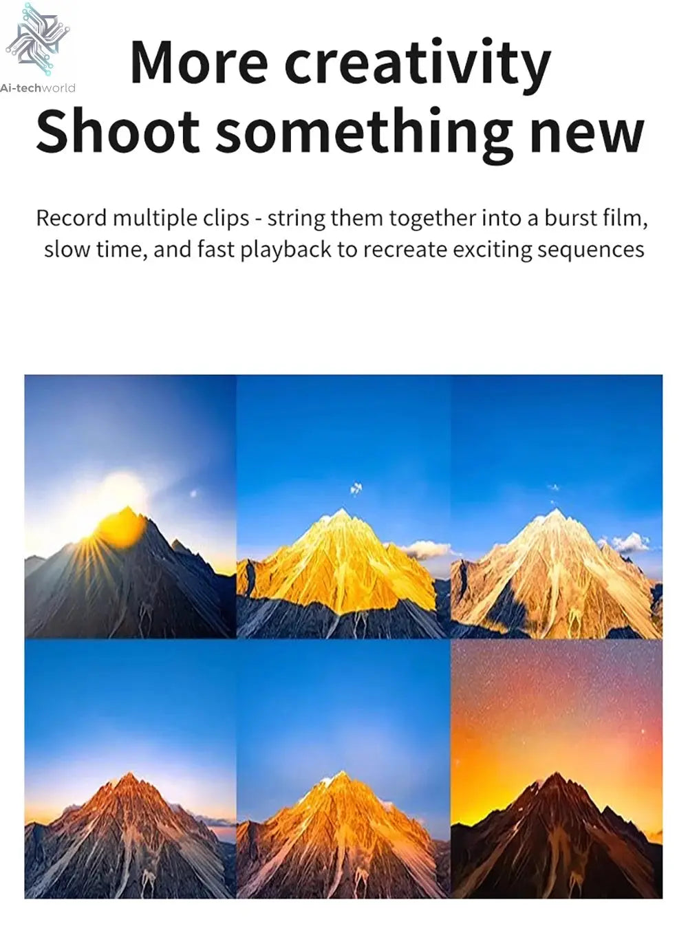 5K 4K WIFI Pocket Camcorder 1.3" Screen 270° Rotatable Mini sports Action Camera Anti-shake Cams EIS Portable Security Recorder Ai-TechWorld 