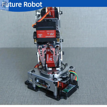 6 Dof Robot Arm Clamp Claw APP RC Control Metal Mechanical Robotics with Digital Servos for Arduino DIY Kit Programmable Robot Ai-TechWorld 