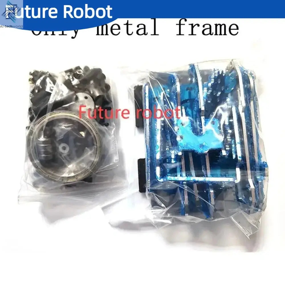 6 Dof Robot Arm Clamp Claw APP RC Control Metal Mechanical Robotics with Digital Servos for Arduino DIY Kit Programmable Robot Ai-TechWorld 