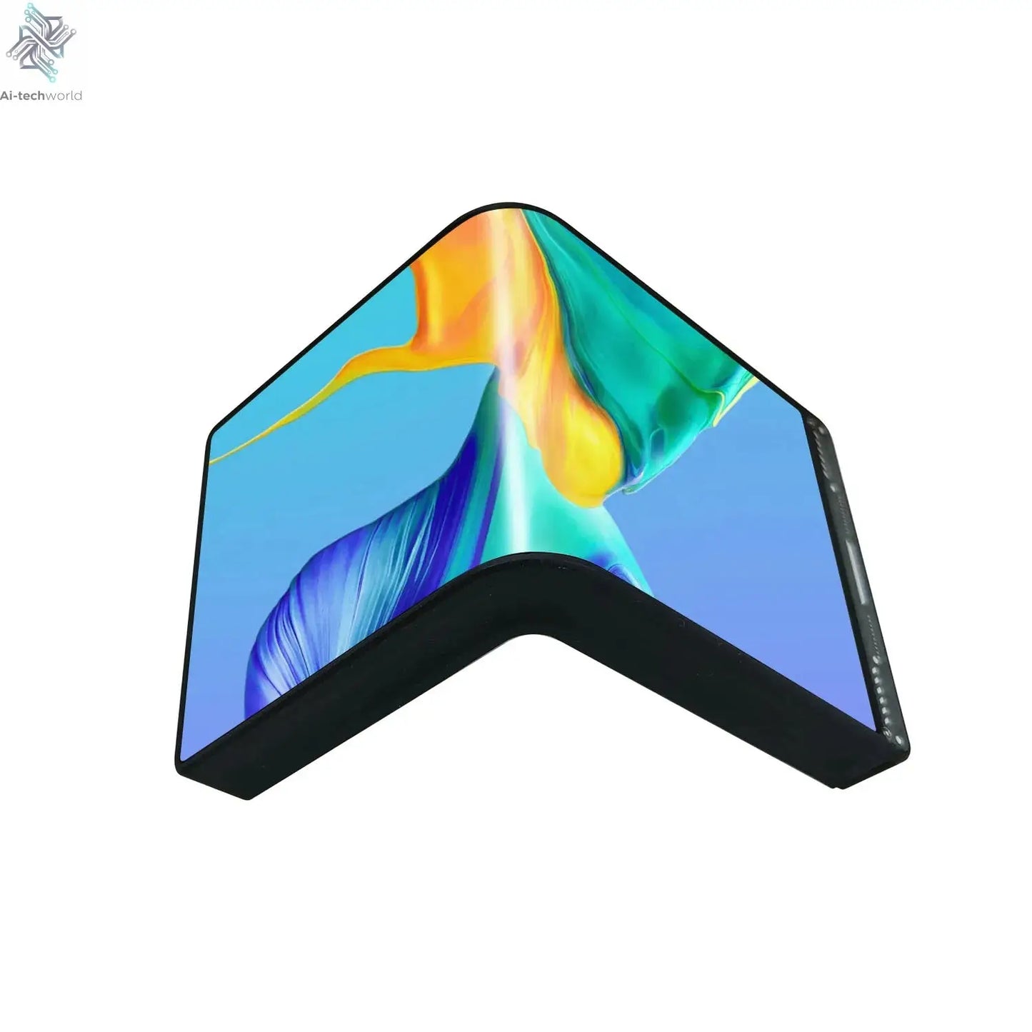 6.5 Inch AMOLED Flexible Display 360 Water Cooled Curved Screen Chassis Monitoring Secondary Monitor 3D Video 2k Bendable Ai-TechWorld 